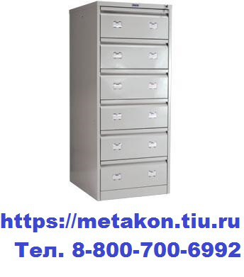 Медицинские шкафы для регистратуры металлический ПРАКТИК МД AFC-06 